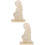 2Pièces Cadre Photo Bois Clair Pour Rangement 9