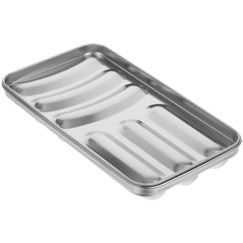 2Pièces Moule Fabrication Saucisse Acier Argent 2