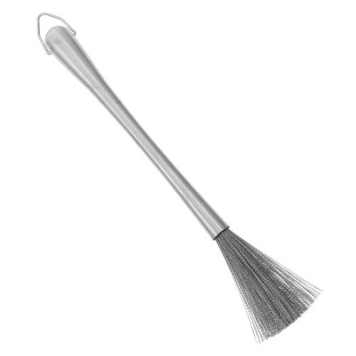 5Pcs Kitchen Stainless Steel Pot Brush Silver Handle Scrubber 2