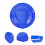 12Pcs Large Blue Plastic for Home Use with Storage Tray 11