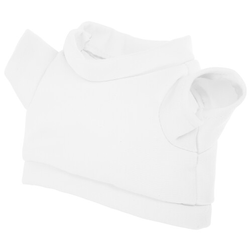 3Pcs DIY White Clothes for Bear Dolls Soft Plush Toy Shirts 1