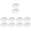 10Pièces Parasols Blancs Solides Pour Et Décoration 6