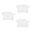 3Pcs DIY White Clothes for Bear Dolls Soft Plush Toy Shirts 7
