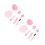 2Pièces Kit Outils DIY Rose Bols Spatule Et Pinceau 7