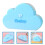 3Pièces Boîte ABS Bleu Ciel Multi-Usages Pour Souvenirs De Bébé 9