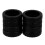 16Pièces Caches Silicone Noir Protection Sol Anti Usure 1
