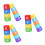 6Sets Bright Assorted Toddler Cups Stacking Toys Educational and Safe 6