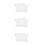 3Pcs DIY White Clothes for Bear Dolls Soft Plush Toy Shirts 9