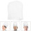 80Pièces Casquettes Jetables Chef Cuisine Blanches Non Tissées 10
