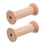 8Pcs Wooden Empty Spools Beige Thread Holder for Sewing Crafts 2