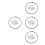 4Sets Silver Sealer Heating Wires Replacement for Heat Sealers 5