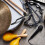 2Pièces Accessoire Support Fer Noir Stable Et Ergonomique 9