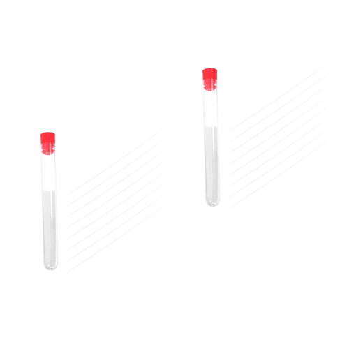 2Pièces Moustaches Artisanales Transparentes Blanches Pour Poupées DIY 2