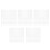 60Sets Semi-Transparent Acrylic Nail Sample Tips Oval Nail Art Display 3