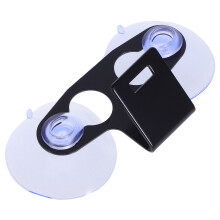 2Sets Windshield Suction Cup Mount Plastic Car Radar Holder Adjustable