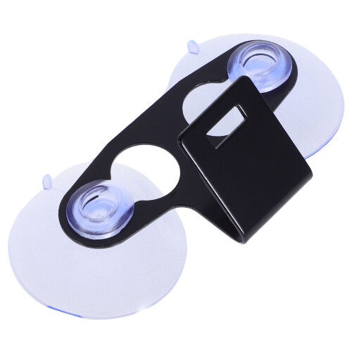 2Sets Windshield Suction Cup Mount Plastic Car Radar Holder Adjustable