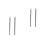 4Pcs Steel Leatherworking Needles Double Hole Lacing Sewing 6