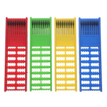 12Pcs Fishing Gear Organizer ABS Hook Holder for Secure Tackle Storage