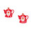 2Pcs Red Ceramic Water Kettle for Home Office Party 3