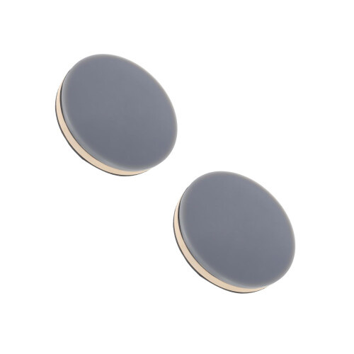 2Pcs Durable Rubber Dumb Drum Silencing Pads Assorted Use 2
