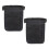 4Pcs Black Nylon Nursing Waist Pack with Versatile Pockets for Tools 3