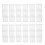 50Pcs Durable Plastic Mini Paint Cups with Clear Lids for Art Storage 2