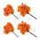 12Pcs Multi-Color Plastic Miniature Trees for Diorama Scenery DIY Use 2