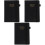 3Pcs Daily Use Monthly Planner 2025 Black Multifunction Notebook 4