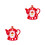 2Pcs Red Ceramic Water Kettle for Home Office Party 6
