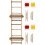 2Sets Creative Wood Weaving Loom Toy DIY Handmade Frame Beige 6