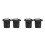 4Pcs Black Nylon Nursing Waist Pack with Versatile Pockets for Tools 6