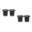 4Pcs Black Nylon Nursing Waist Pack with Versatile Pockets for Tools 7