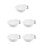5Pcs Mini Plastic Egg Separator Quick Yolk White Divider Kitchen Tool 5