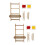2Sets Creative Wood Weaving Loom Toy DIY Handmade Frame Beige 8