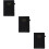 3Pcs Daily Use Monthly Planner 2025 Black Multifunction Notebook 7