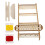 2Sets Creative Wood Weaving Loom Toy DIY Handmade Frame Beige 9