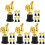 25Stk Goldene Kinder Trophäen Daumenform Für Und 4