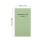 4Stk Wochenplaner Kalender Notizbuch PU Hellgrün Vielseitig 10