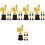 25Stk Goldene Kinder Trophäen Daumenform Für Und 6
