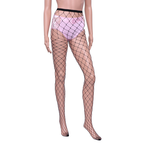 2Stk Schwarze Netzstrumpfhose Mit , Hautfreundlich Dehnbar 1