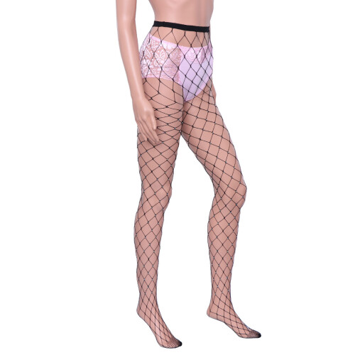 2Stk Schwarze Netzstrumpfhose Mit , Hautfreundlich Dehnbar 2