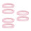 6Pièces Bandage Néoprène Rose Pour Post-Opératoires Flexible 9