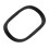 4Pcs Black Iron Bike Bottom Bracket Washers for Stable Riding 9