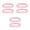 6Pièces Bandage Néoprène Rose Pour Post-Opératoires Flexible 7