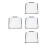 4Stk Eva Transparent Handtaschen Schutzcover & Robust 8