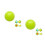 2Stk 3D Ball Grün Für Logisches Und Geduldstraining 8
