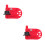 2Stk Trolling Downrigger Clips ABS Rot Für Boot Und Meerangeln 6