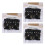 3Paires Half-Finger PU Unisexes Pour Cyclisme 8