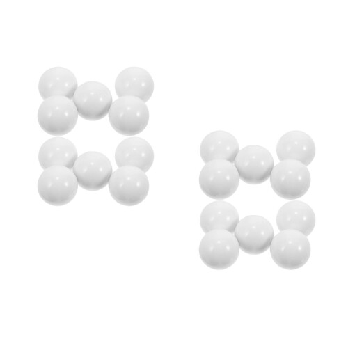 20Pièces Boules De Roulette Blanche Pour Tables Et Loisirs 2