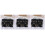 3Paires Half-Finger PU Unisexes Pour Cyclisme 4